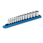 Gearwrench 13pc Metric Socket Set 1/4in Drive 6 Point