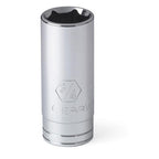 Gearwrench Deep Metric Socket 1/2in Drive 6 Point 15mm