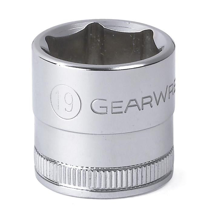 Gearwrench Standard Metric Socket 3/8in Drive 6 Point 19mm