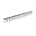 Gearwrench 14pc Metric Socket Set 3/8in Drive 6 Point