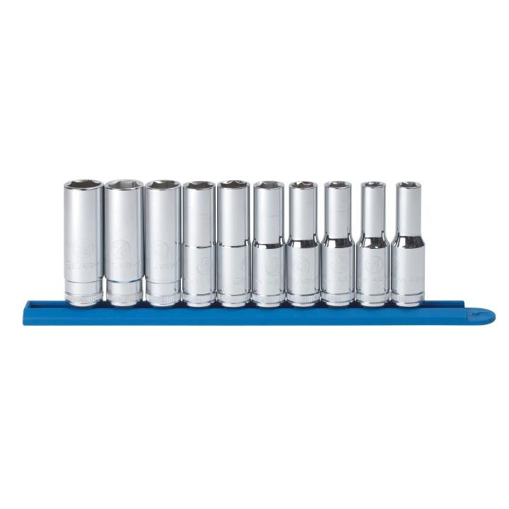 Gearwrench 10pc Deep Metric Socket Set 1/2 Drive 6 Point