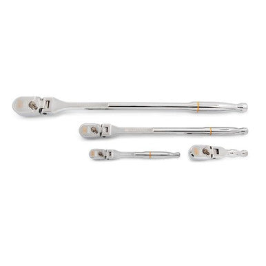 Gearwrench 4pc Flex Head Tear Drop Ratchet Set 120XP 1/4, 3/8, 1/2 Drive