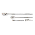 Gearwrench 4pc Flex Head Tear Drop Ratchet Set 120XP 1/4, 3/8, 1/2 Drive