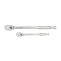 Gearwrench 2pc 1/4in & 3/8in Drive 90T Long Handle Ratchet Set