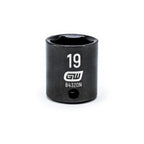 Gearwrench Standard Impact Socket 3/8in Drive 19mm