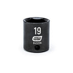Gearwrench Standard Impact Socket 3/8in Drive 19mm
