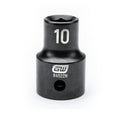 Gearwrench Standard Impact Socket 1/2in Drive 10mm