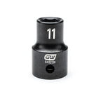 Gearwrench Standard Impact Socket 1/2in Drive 11mm