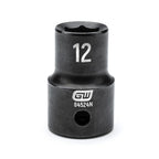 Gearwrench Standard Impact Socket 1/2in Drive 12mm