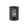 Gearwrench Standard Impact Socket 1/2in Drive 22mm
