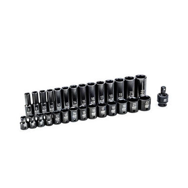 Gearwrench 29Pc 3/8in Std & Deep Impact Socket Set