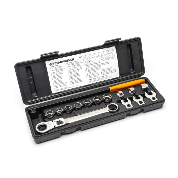 Gearwrench Set Wr Serp Blt Tl W/ Flex Head