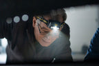 Led Lenser HF6R WORK RECHARGEABLE LED Headlamp - Yellow (800)