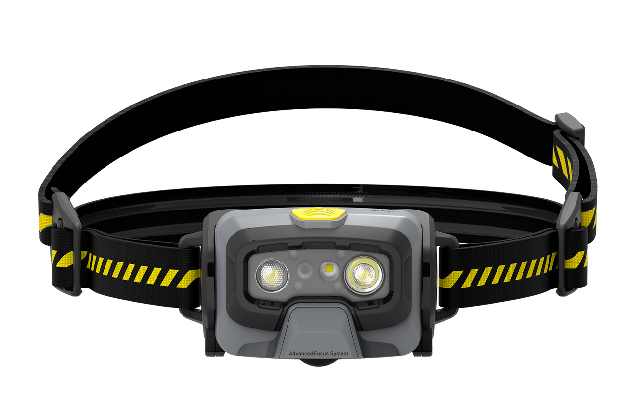 Led Lenser HF6R WORK RECHARGEABLE LED Headlamp - Yellow (800)