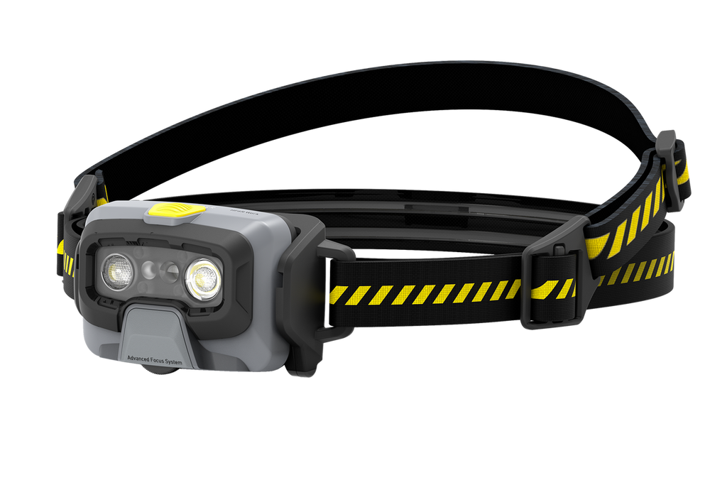 Led Lenser HF6R WORK RECHARGEABLE LED Headlamp - Yellow (800)