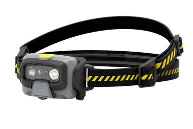 Led Lenser HF6R WORK RECHARGEABLE LED Headlamp - Yellow (800)