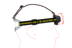 Led Lenser HF8R WORK RECHARGEABLE LED Headlamp Yellow (1600)