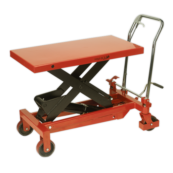 Sealey Hydraulic Scissor Lift Platform Table 1000kg Capacity