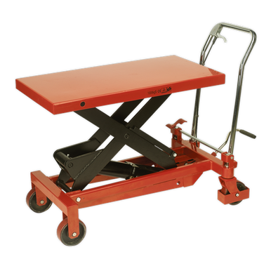 Sealey Hydraulic Scissor Lift Platform Table 1000kg Capacity