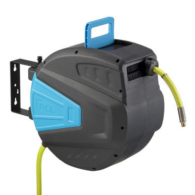 PCL Hi-Vis Workshop Pro Hose Reel Air Hose-15m