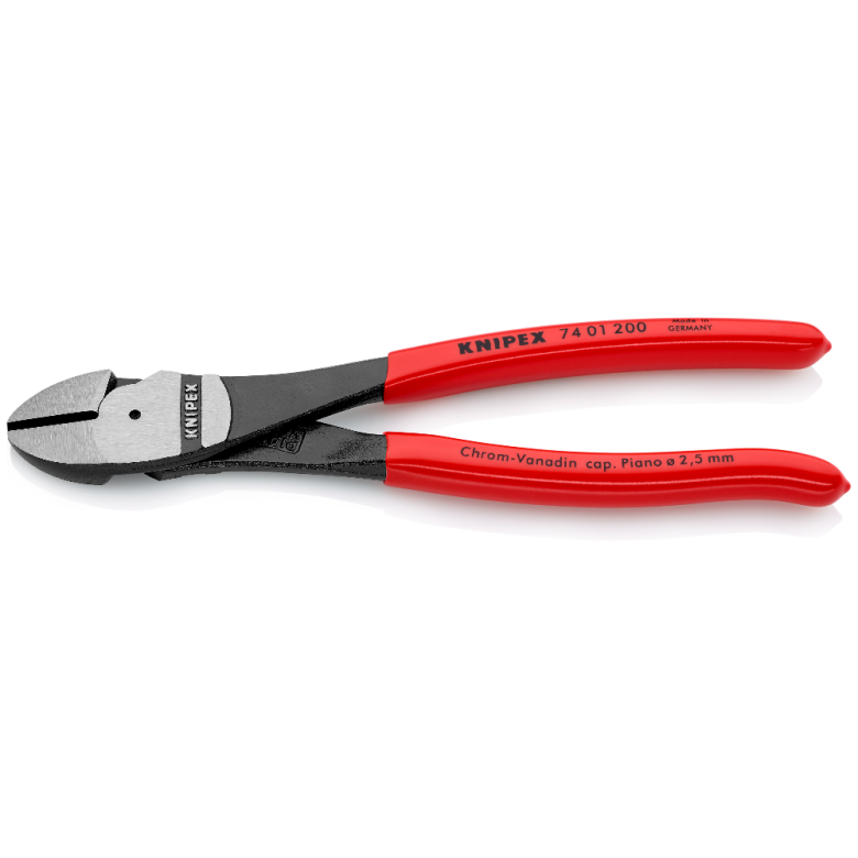 Knipex High Leverage Diagonal Cutter Plier with Bevel 200mm