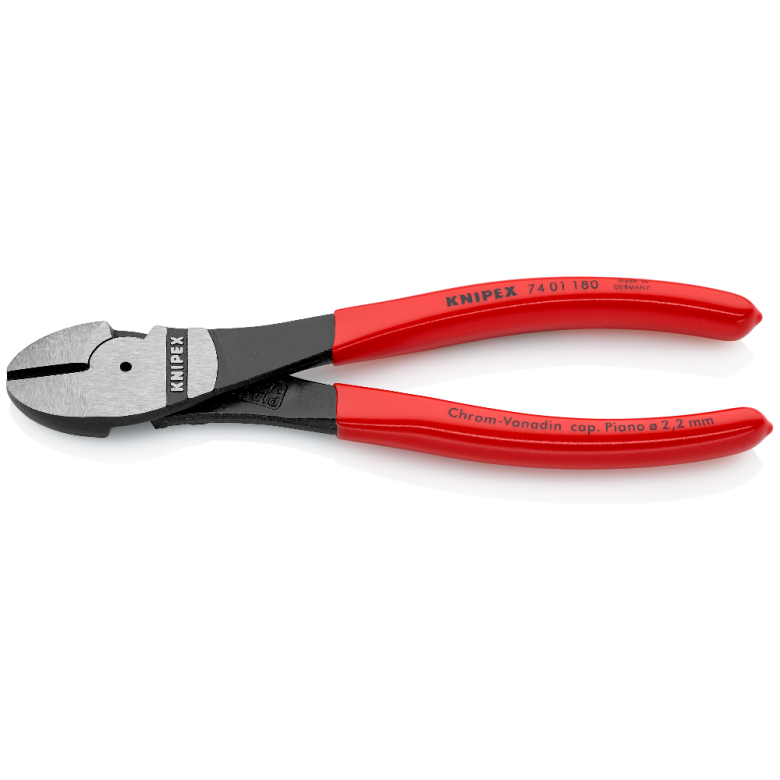Knipex High Leverage Diagonal Cutter Plier with Bevel 180mm