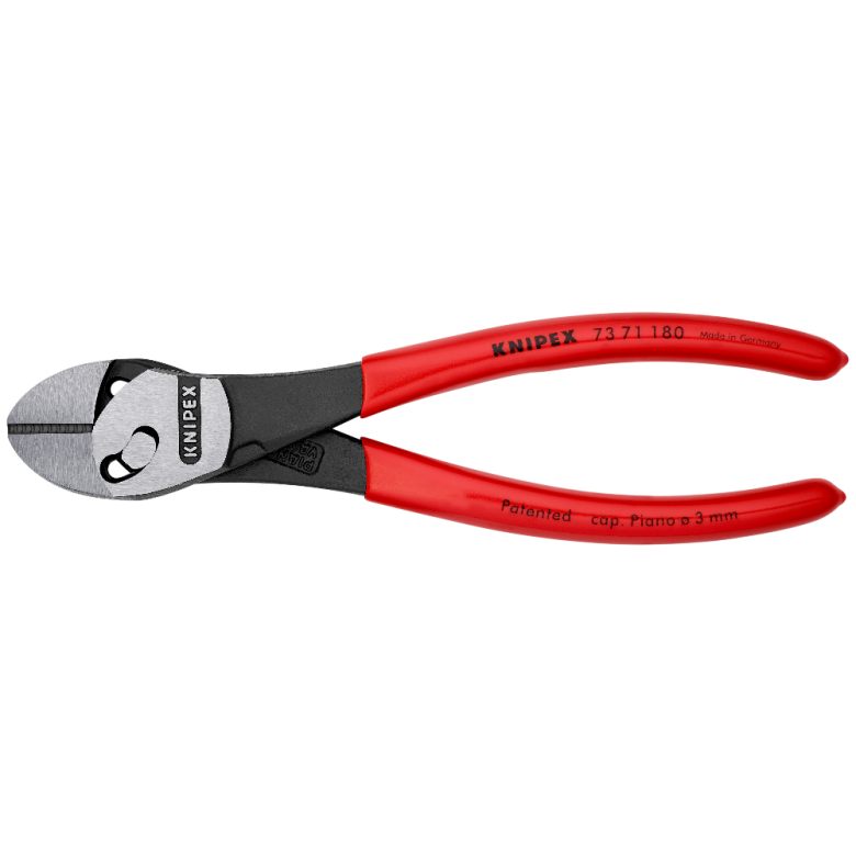 Knipex TwinForce Diagonal Cutters with Bevel 180mm