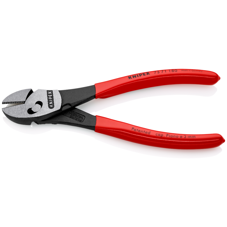 Knipex TwinForce Diagonal Cutters with Bevel 180mm