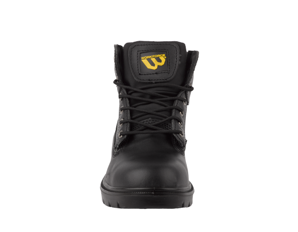 Workforce Black Leather Boot Size 12