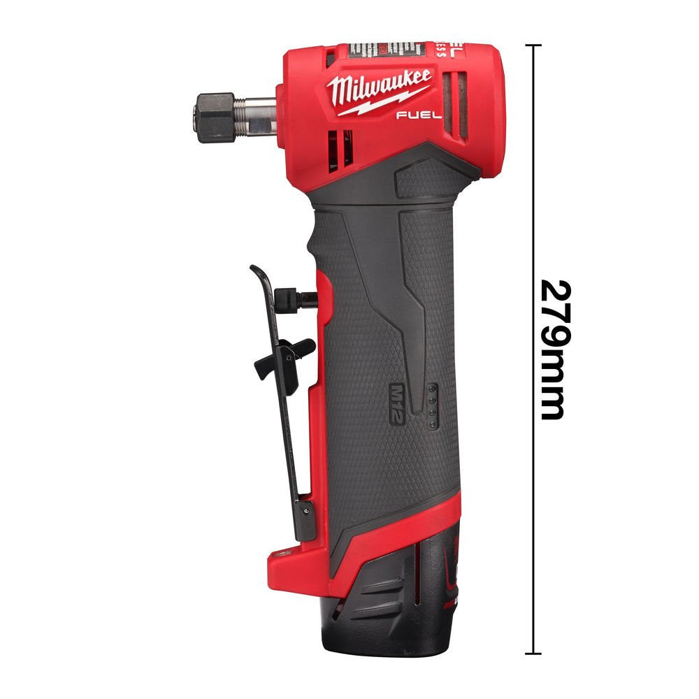 Milwaukee M12 FUEL™ Angled Die Grinder - bare tool M12FDGA-0