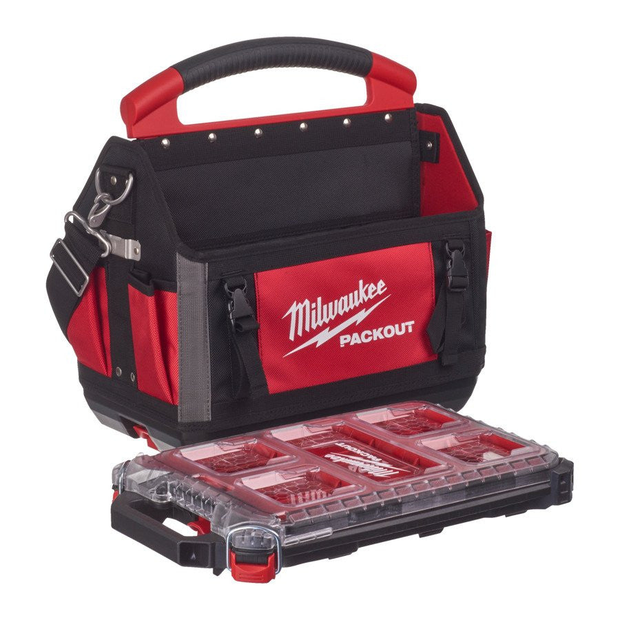 Milwaukee Packout 40Cm Tote Bag + Compact Slim Organiser