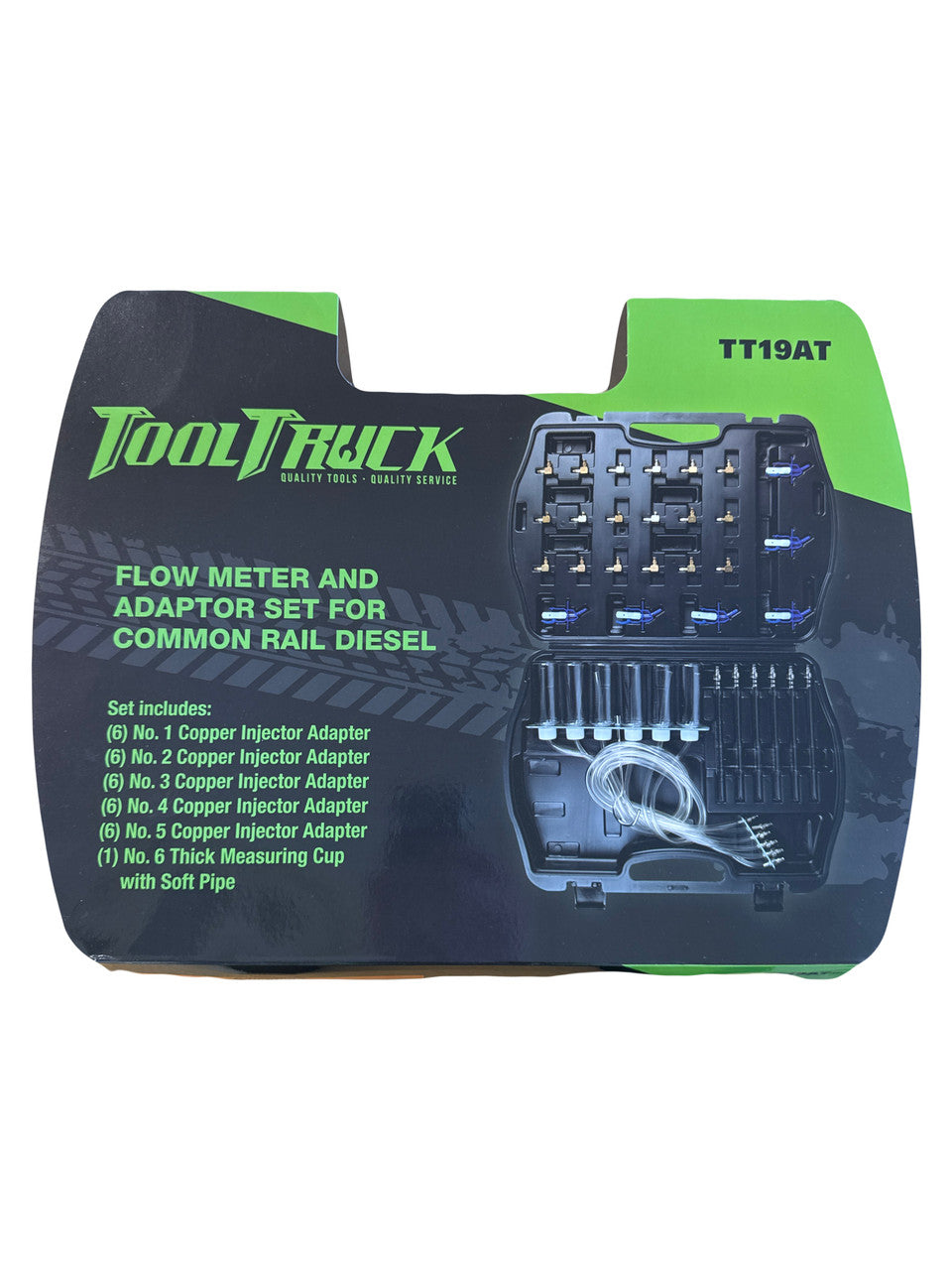 Tooltruck Flow Meter and Adaptor Set for Common Rail Diesel