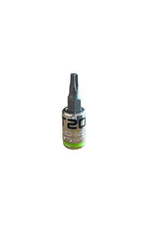 GripEdge 1/4 Dr RPT Star Bit Socket T20