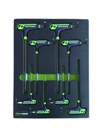 GripEdge 8pc RPT Metric Hex T-Handle Set Long