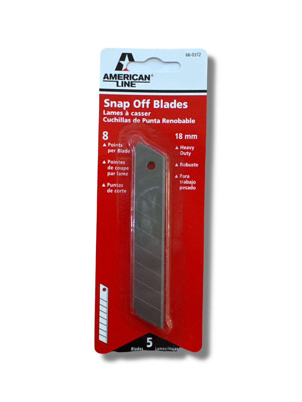 American Line 5pc Breakaway Blade Set 18mm