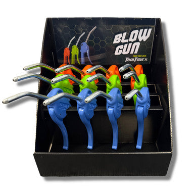 Tooltruck MultiPack Blow Gun, Blue, Green & Orange 12Pk