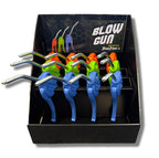 Tooltruck MultiPack Blow Gun, Blue, Green & Orange 12Pk