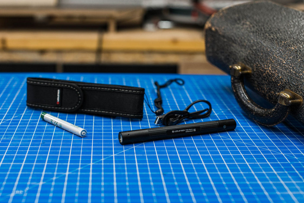 Led Lenser P4R WORK RECHARGEABLE LED Torch (WK170)