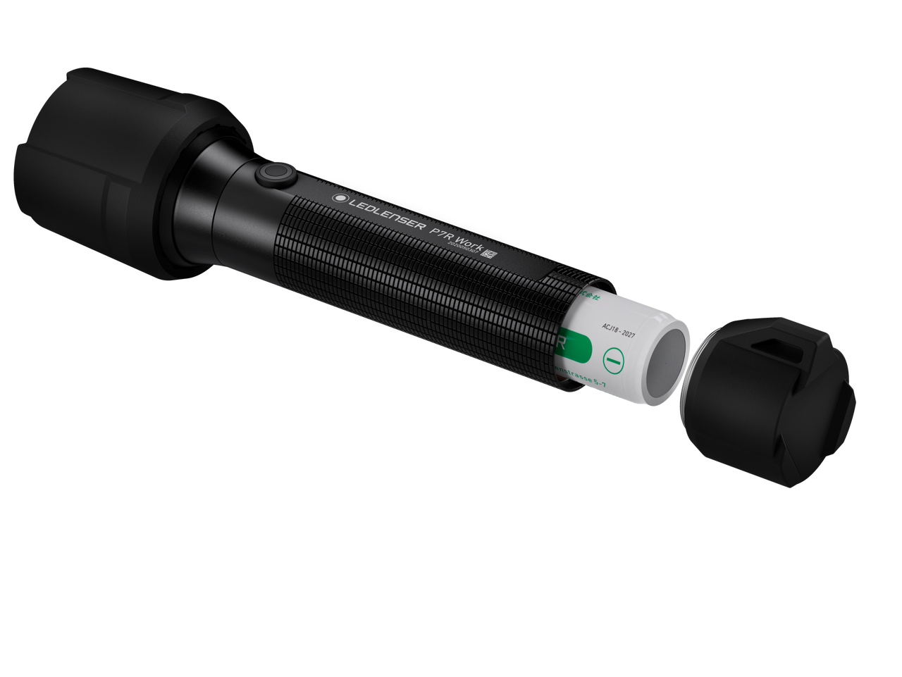 Led Lenser P7R WORK RECHARGEABLE LED Torch (WK1200)