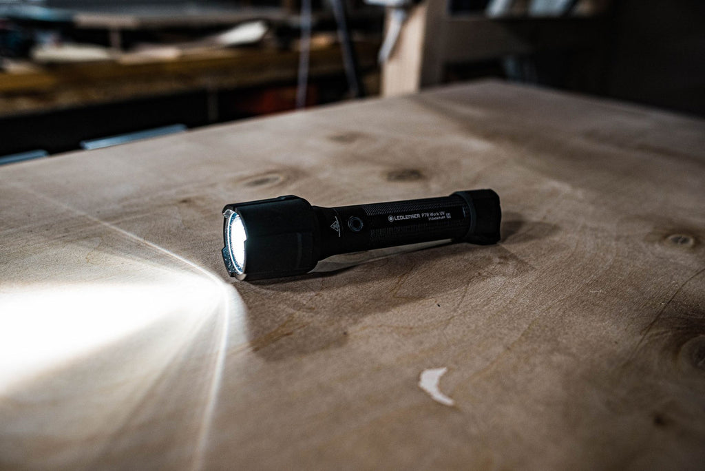 Led Lenser P7R WORK RECHARGEABLE LED Torch (WK1200)