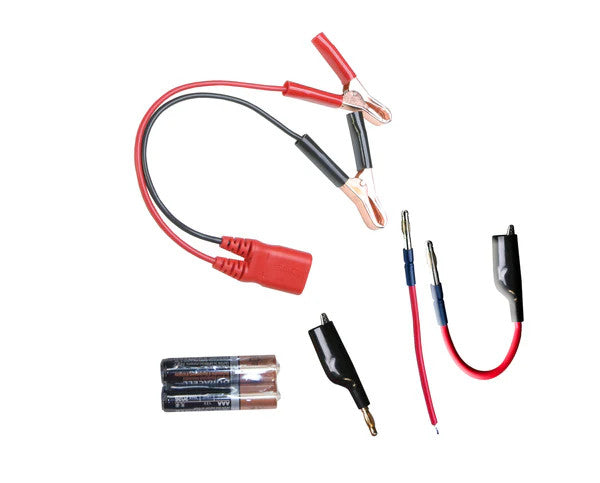 Power Probe Battery Clip Set Inc Bats & Alligator Clip Wire