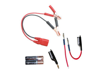 Power Probe Battery Clip Set Inc Bats & Alligator Clip Wire