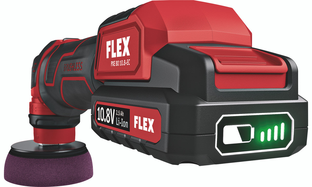 FLEX Cordless Random Orbital 10.8V Polisher Kit