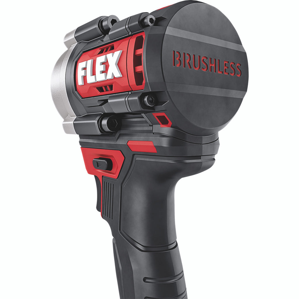 FLEX 1/2in Mid Torque Impact Wrench Kit + FOC Battery