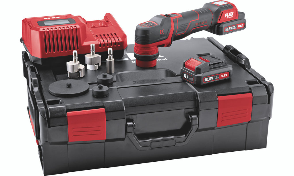 FLEX Cordless Random Orbital 10.8V Polisher Kit