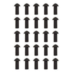 Stop & Go Mushroom Plugs 5/16x3/4in Pk 25