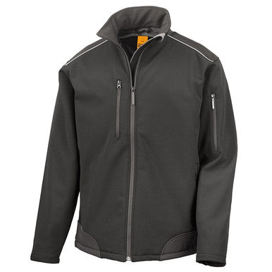 Result Rip-Stop Soft Shell Workwear Jacket - Medium