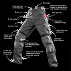 Result Technical Trouser Small W32/R Grey/Black