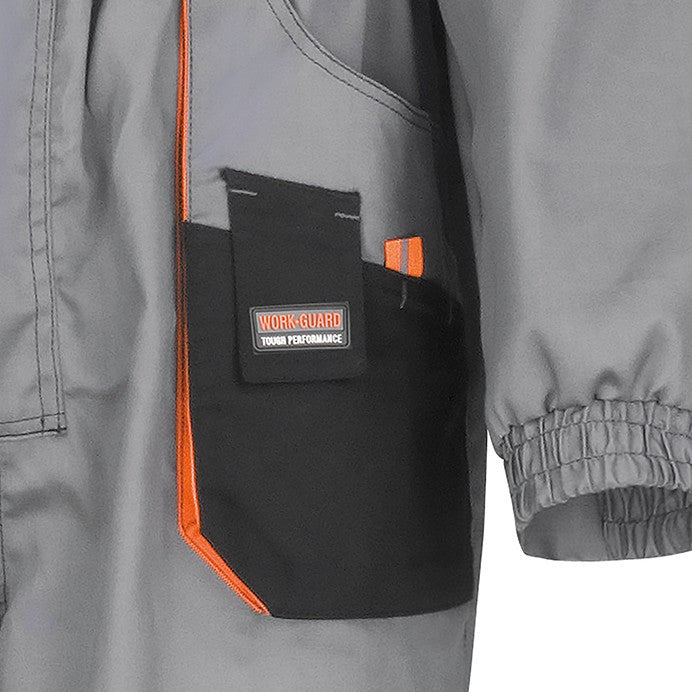 Result Lite Coverall Black/Grey - Large