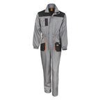 Result Lite Coverall Black/Grey - Large